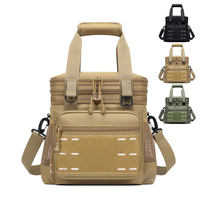 Sac isotherme multifonctionnel portable 25L pour pique-nique tactique moderne, cuisson en extérieur, et transport de canettes alimentaires – Offre Spéciale
