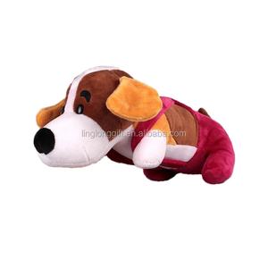 Fábrica personalizada lindo <span class=keywords><strong>PaPa</strong></span> cachorro peluche vestido suave orejas grandes animales propensos muñecas evento creativo recuerdos - Product Image 2
