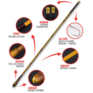Liyobi Xianzhu Xiu 37 Ultralight Stiff Action Carp <b>Fishing</b> Rod For Crucian Carp <b>Float</b> <b>Fishing</b> Taiwan Style SIC Guides - Product Image 1