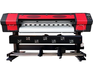 1.2m sinh thái dung môi UV máy in tự động Máy in phun CuộN để cuộn Máy đôi đầu in lớn Định dạng xp600/i3200 máy in - Product Image 2