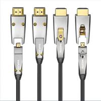Cable de conector Dip tipo Micro HDMI macho D de alta calidad HDMI 4K macho a macho Cable de vídeo HDMI Cable para PC HD Tv Ps4/5