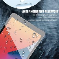 Protecteur d'écran en verre trempé, pour tablette HD transparent 2.5d, 10.2 pouces, avec outil d'installation, pour iPad 9 2021, iPad 8 2020, iPad 7 2019