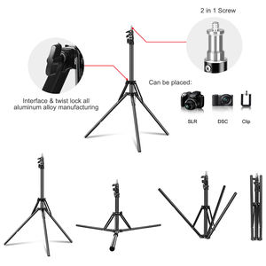 Tripod Lampu Studio Ringan 1.8m untuk Flash Fotografi - Product Image 5