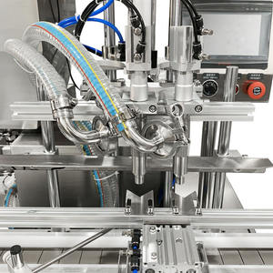 Machine de remplissage automatique de liquides, pompe magnétique 380 V, haute productivité, pour bouteilles, liqueur, huile essentielle, gel, détergent - Product Image 1