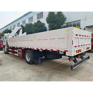 รถเครนติดรถบรรทุกแบบไฮดรอลิก 4x2 ปรับแต่งได้ พร้อมแขนพับได้สำหรับขาย - Product Image 3