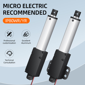 DC6V petit actionneur linéaire 3000 tr/min pour armoires ouvre-fenêtre robotique Max Force 200N 20KG 44.09LBS support sans <span class=keywords><strong>moteur</strong></span> inclus - Product Image 2