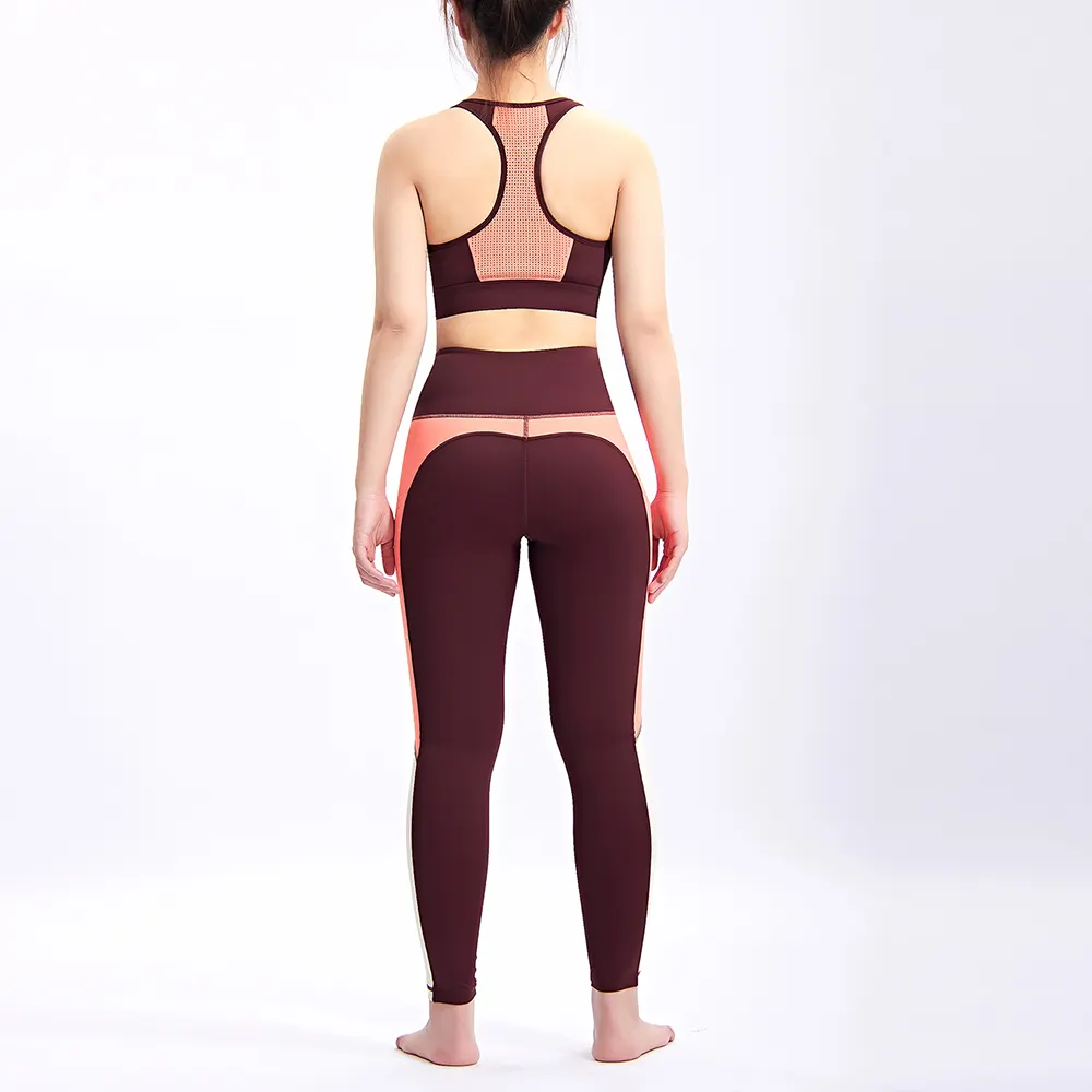 JIEJIN Custom Fashion Clothing Athletic Apparel Breathable Sporty Woman Gym Fitness Sets