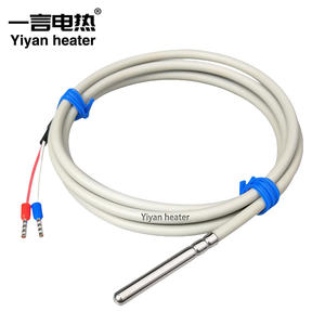 เซ็นเซอร์วัดอุณหภูมิแบบเทอร์โมคัปเปิล Yiyan Heater 3x10 3x20 มม. หัววัดสแตนเลสอุตสาหกรรม Pt1000 สำหรับอุณหภูมิสูง รับประกัน 1 ปี - Product Image 3
