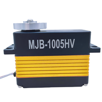 MJB-1005HV Servomoteur numérique sans balais à profil bas haute efficacité 180 kg 12 V 0,12 s/60 °   Servomoteur entièrement métallique durable pour jouets RC
