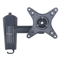 DMP Full Motion TV Wall Mount LCD2101 Braket Monitor Putar Miring Ekstensi VESA 200 X 200 mm Hitam