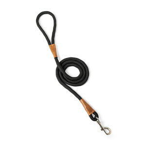 Correa para Perro de Cuerda Negra de 150 cm, Ligera, Resistente, Cómoda, con Clip Metálico Giratorio para Todas las Razas de Perros - Product Image 4