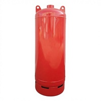 Cylindre d'extincteur en acier de 20L/30L/50L/80L/100L pour systèmes de suppression d'incendie