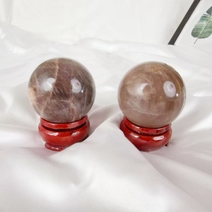 Sfera di Cristallo in <span class=keywords><strong>Pietra</strong></span> <span class=keywords><strong>del</strong></span> <span class=keywords><strong>Sole</strong></span> Nera <span class=keywords><strong>Naturale</strong></span> di Alta Qualità all'Ingrosso, Artigianato in Cristallo, <span class=keywords><strong>Pietra</strong></span> Curativa per Decorazione - Product Image 4