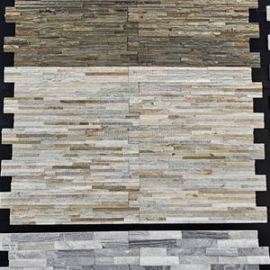 Vendita Diretta Dalla Fabbrica Piastrelle Murali Adesive in <span class=keywords><strong>Pietra</strong></span> di Ardesia Naturale Anticata per Esterni Piastrelle Decorative per Progettazione di Pareti d'Accento - Product Image 2