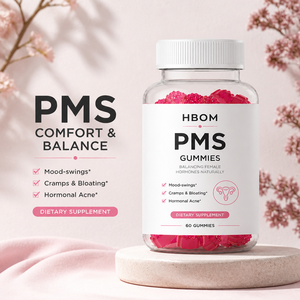 เยลลี่ OEM PMS สำหรับปรับสมดุลฮอร์โมน บรรเทาอาการปวดประจำเดือน ช่วยลดอาการอารมณ์แปรปรวน ท้องอืด ปวดเกร็ง และสิวจากฮอร์โมน - Product Image 2