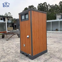Cabine de toilettes mobiles extérieures de qualité supérieure avec WC mural pour la location