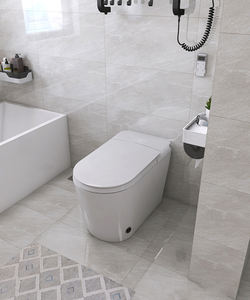SDAYI Nouvelle toilette intelligente pour salle de bain, intelligente avec chauffage, avec télécommande, <span class=keywords><strong>rectangulaire</strong></span>, toilette intelligente automatique futuriste - Product Image 6