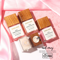 SAGALAGA Vernis à ongles naturel blanc laiteux, durcisseur pour la croissance des ongles, séchage à l'air, pour ongles faibles et abîmés, fournitures de manucure professionnelles