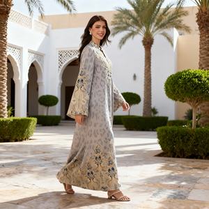 Vestido Abaya Elegante y Moderno de Alta Calidad para Mujeres Musulmanas, para Bodas y Fiestas - Product Image 4