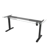 AOKE Patas de Acero para Escritorio de Altura Ajustable, Mesa Ergonómica de Elevación Eléctrica para Trabajar de Pie, Muebles de Oficina