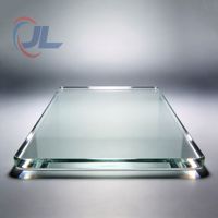 Verre architectural de 10 mm de taille personnalisée approuvé TUV pour les cloisons de sécurité