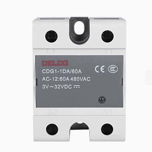 小型ソリッドステートリレー24V単相三相DC AC制御ソリッドステートリレー40A80A100A - Product Image 1