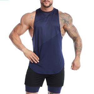 Camiseta Deportiva Personalizada con Logotipo de Marca para Hombre, 100% Algodón, para Gimnasio, Running, Estilo Stringer - Product Image 3