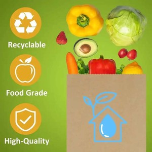 Tùy chỉnh in ấn Brown Craft <span class=keywords><strong>kraft</strong></span> giấy Quà Tặng thực phẩm Takeaway túi giấy với logo riêng của bạn sac En papier <span class=keywords><strong>Kraft</strong></span> - Product Image 5