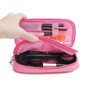 Women Cosmetic <strong>Bag</strong> Cosmetics Brushes Storage <strong>Bag</strong> <strong>Wash</strong> Makeup <strong>Bag</strong> Cosmetics Tool Organizers with Two <strong>Compartment</strong> - Product Image 3