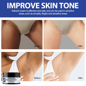 Crème éclaircissante OEM ODM pour peaux noires, éclaircissement nocturne en 7 jours, nourrissante, collagène, rétinol, niacinamide, glutathion, <span class=keywords><strong>AHA</strong></span>, glycérine - Product Image 4