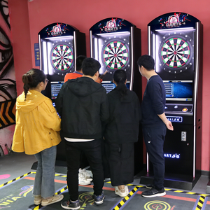 Machine de jeu de fléchettes électronique Coin Arcade pour l'intérieur, jeu interactif pour adultes, connexion par câble LCD - Product Image 3