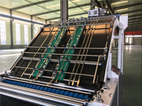Machine automatique de laminage de carton ondulé