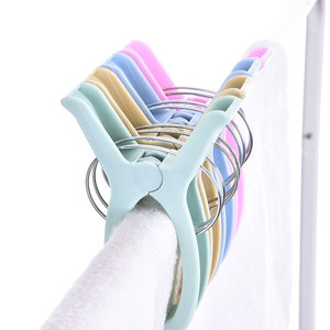 Household large plastic clothespins for drying <b>quilts</b>, clothes, and blankets; windproof and large size; wholesale. - Product Image 3