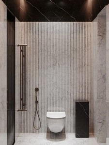 SH đá Carrara Trắng phiến đá cẩm thạch đánh bóng harga marmer cho nhà bếp phòng tắm phòng khách tường bàn và trong nhà sàn - Product Image 6