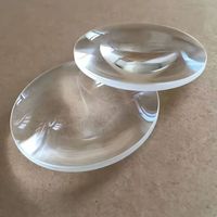 Loupe de haute définition et haute puissance en verre cristal à lentille convexe, directement de l'usine RAehoboth, pour expériences de physique étudiantes 1