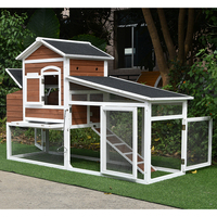 Poulailler couveuse Cage ferme nid poulaillers vente en gros ferme en bois grande Cage à poulet Pet House nid Box Roost