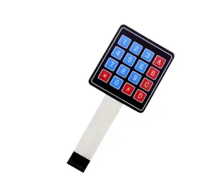 4x4 3x4 44 Matrix Array Matrix Keyboard 16 Key Membrane Switch touch keypad Button Parts Membrane Switch