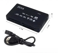 USB 20 Lector de tarjetas SD TF de alta velocidad MS M2 XD CF Lector multifuncional para computadoras y computadoras portátiles