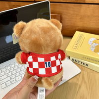 Porte-clés et maillots en peluche personnalisés pour les fans de football, souvenirs sportifs