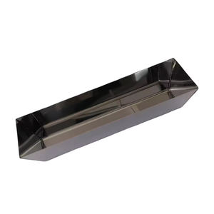 Bacs à boue de 14 pouces en acier inoxydable épais à côtés coupés pour nettoyer les couteaux, outil pour plaques de plâtre et plâtre - Product Image 4