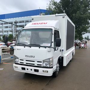 New ISUZU 4X2 Diesel Manual Outdoor Digital LED Billboard Mobile Advertising Truck with Display Screen - Product Image 2