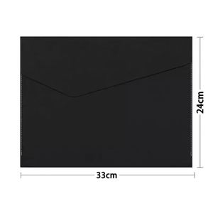 Factory Custom <b>A4</b> Vertical Storage <b>File</b> Bag Business Office Pu Leather Waterproof Contract Document <b>File</b> Folder - Product Image 5