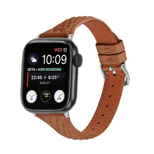 Cinturino in vera pelle di lusso per <span class=keywords><strong>Apple</strong></span> <span class=keywords><strong>Watch</strong></span> serie 7 8 <span class=keywords><strong>9</strong></span>, cinturino in pelle sottile fatto a mano per <span class=keywords><strong>Apple</strong></span> <span class=keywords><strong>Watch</strong></span> - Product Image 3