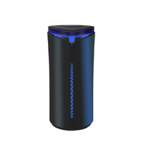 Diffuseur de voiture humidificateur mini ultrasonique aromathérapie huiles essentielles lumière LED rechargeable USB sans eau 10ml électrique pour voiture
