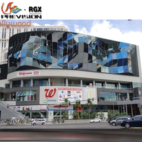 Pantalla LED Flexible Enrollable RGX, Módulo Flexible P2.604, Panel de Pantalla Curvable, a Todo Color, para Publicidad en Interiores