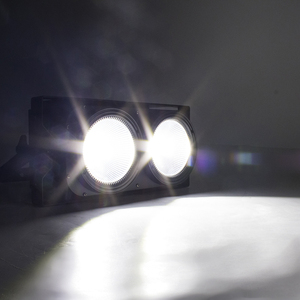 ไฟ LED Par SHEHDS 2 หัวไฟ 200W COB แสงวอร์มไวท์ แสงคูลไวท์ DMX512 สำหรับโรงละครและโบสถ์ - Product Image 4