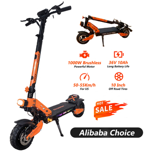 <strong>10</strong> <strong>Inch</strong> Commuter <strong>Electric</strong> <strong>Skateboard</strong> Scooter With 35km Range Portable Foldable Off Road Tires Lithium Battery - Product Image 2