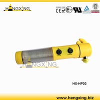 Marteau de sécurité en acier HP03 Traffic Safety avec protection d'urgence LED Flash