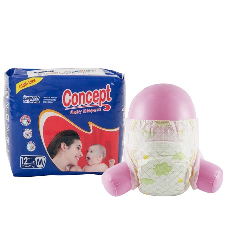 Cute Infant Disposable Baby Diapers Attractive