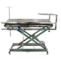 Table d'opération vétérinaire électrique en acier inoxydable à température constante en forme de V pour clinique vétérinaire et hôpital vétérinaire